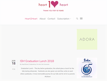 Tablet Screenshot of heart-2-heart-online.com